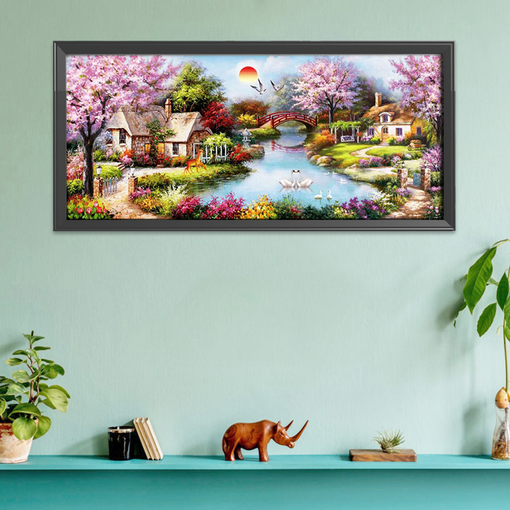 Craft Supplies & Tools Sewing & Fiber Kits wall decor Cross stitch