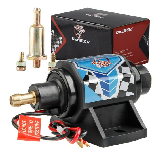 Bomba de combustible eléctrica CarBole 12 V 5-9 PSI, 35 GPH para gasolina