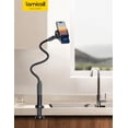 thumbnail image 2 of Lamicall Soporte para Celular Flexible : Soporte Stand Holder con Brazo Cuello Cisne Multi&aacute;ngulo, Compatible iPhone 17 16 15 14 13 12 Pro Max, Samsung, Xiaomi, Huawei, Otras 4-8" Smart, 2 of 7