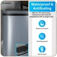 thumbnail image 6 of XF XINFENG 13 Gallon 49L Kitchen Automatic Trash Can Touchfree Sensor Plastic Garbage Bin with Lid High Capacity Waste Bins for Home Office, Gray-Set of 2, 6 of 9