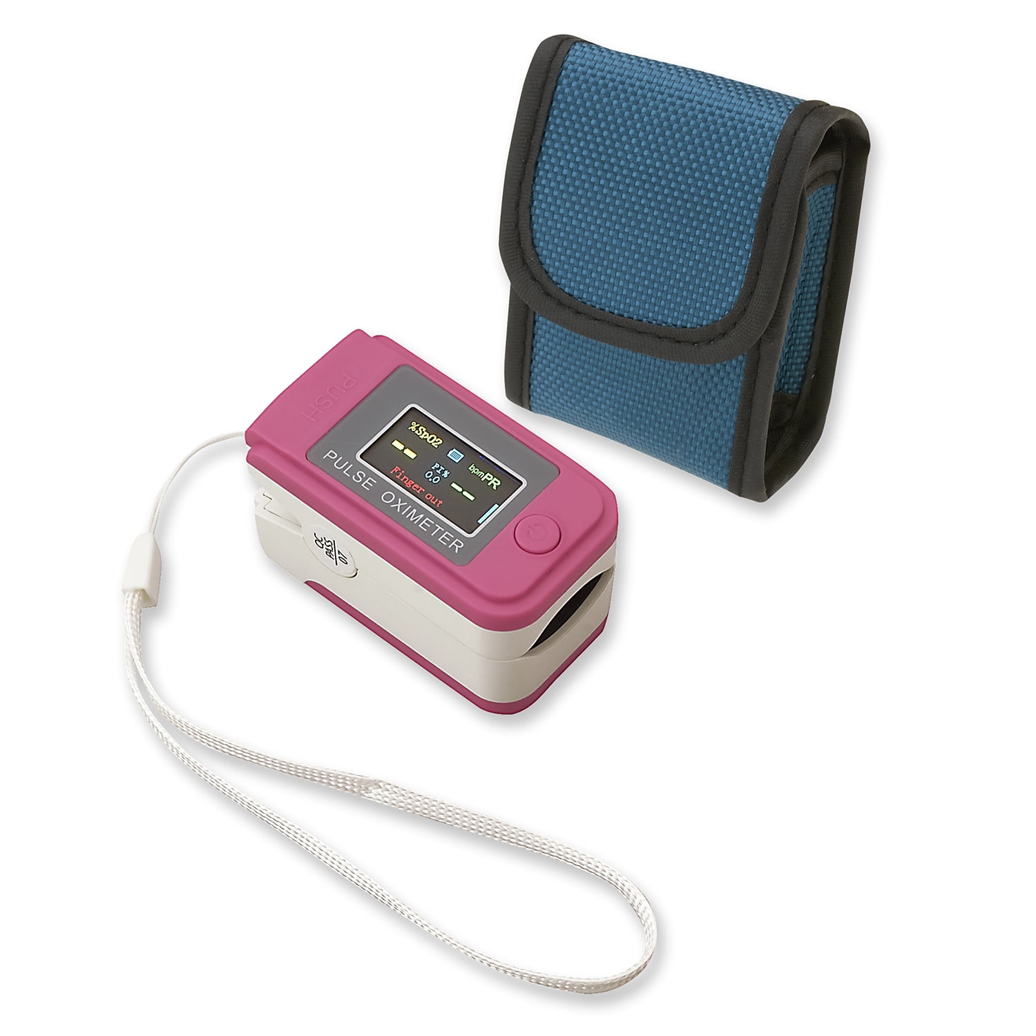Fingertip Pulse Oximeter Finger Blood Oxygen Saturation Monitor SpO2