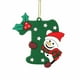 thumbnail image 1 of Juego de 26 Adornos Navideños con Letras Del Alfabeto | Letras Decorativas de Pvc En Mayúsculas Inglesas | Decoración Navideña Personalizada para Árboles, Coronas y Regalos, 1 of 2