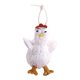 thumbnail image 5 of Llavero de muñeco de animal, bonitos llaveros para regalos de cumpleaños, fiesta de graduación, niños Blanco, 5 of 9