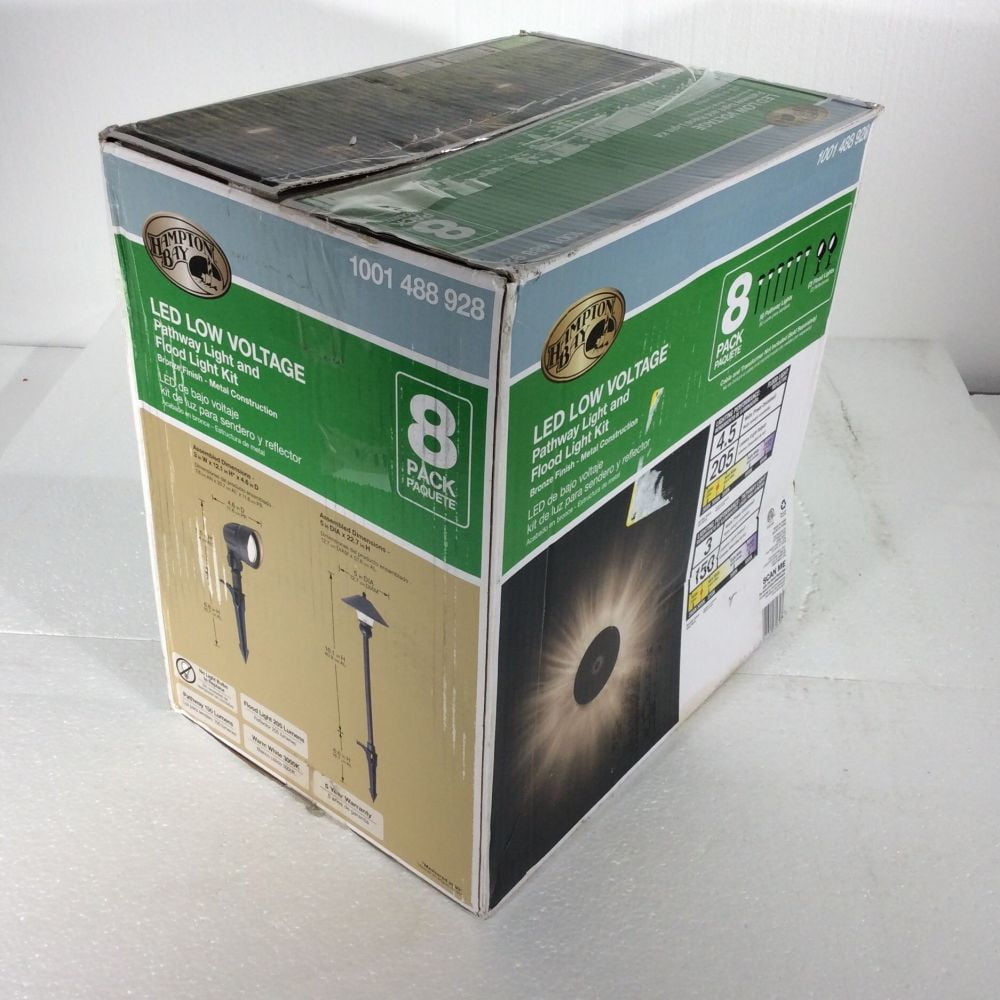 Landscape & Walkway Lights Hampton Bay LED Landscape Path/Flood Light