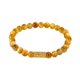 thumbnail image 4 of Pulsera de perlas estiradas brazalete brazalete de brazalete para esposa marido mujer hombres, 4 of 9
