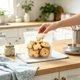 thumbnail image 1 of 4 Size Reusable Silicone Food Storage Bags Stand-Up Food Bags With Measurement Mark Good For Microwave And Freezer, 1 of 6