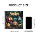 thumbnail image 1 of Adult Teen Coloring Book With Cute Monsters In Hygge Moments For Relaxation Stress Relief, 1 of 7