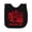 AB-Black, variant on Inktastic This is How I Roll Tractor Red Newborn Bib
