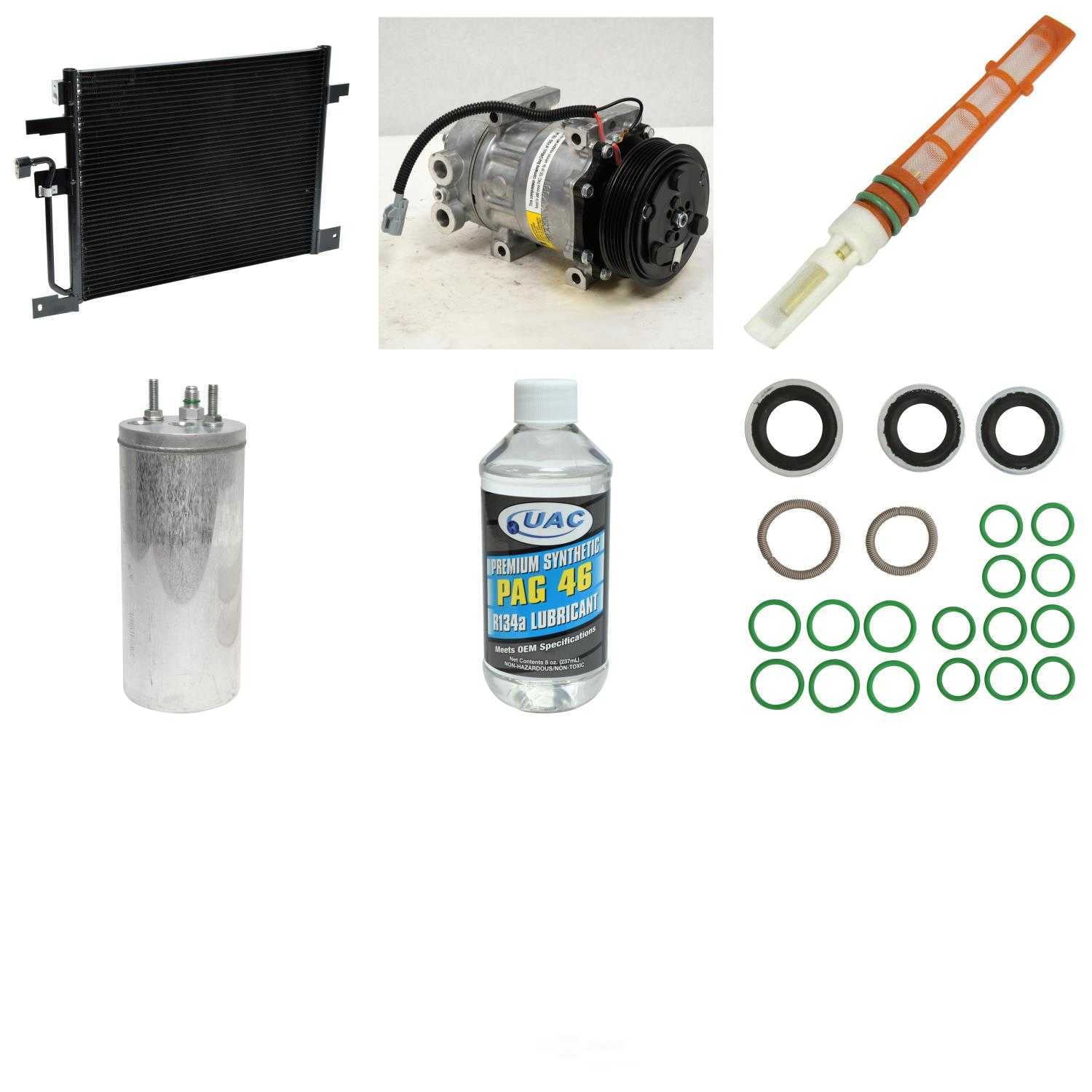 UAC KT 4356A Compressor-condenser Replacement Kit