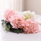 thumbnail image 2 of Paquete de rubor de cabeza de flor de seda de hortensia 5 hortensias artificiales completas con tallo, adecuado para casa de bodas, tienda de fiestas, decoración de baby shower,Blush Sincero  Hogar, 2 of 6