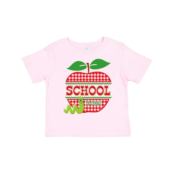 Inktastic Apple School is Cool Girls Toddler T-Shirt