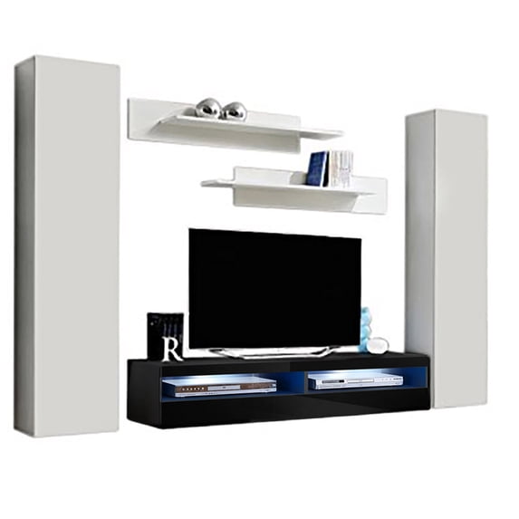 Fly A 35TV Wall Mounted Floating Modern Entertainment Center