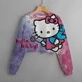 thumbnail image 4 of Fashion  Leisure  Fun Hello Kitty Hoodie Children‘s Japan Anime 3D Printed Sweatshirt Girls‘ Pullover Cute Top, 4 of 7