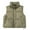 Warm Vestgreen, variant on Xdegoge Puffy Vest Women Oversized Zip Up Sleeveless Puffer Vests Jackets with Pocket Trendy Stand Collar Cozy Casual Quilted Jacket Winter Outfits 2025