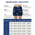 thumbnail image 4 of SURF CUZ Mens Swim Trunks with Compression Liner Swimming Trunks 5 Inch Bathing Suit Quick Dry Swim Shorts, 4 of 8