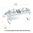 thumbnail image 2 of Galvanized Metal Mole Trap, Heavy Duty Outdoor Rodent Catcher for Garden, Lawn & Yard Pest Control, 2 of 2