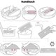 thumbnail image 4 of For Q8 Max, Q8Max+, Q8 Plus,Hepa Filter Robot Vacuum Cleaner Parts Main Side Brush Mop Cloth, 4 of 5