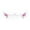 B, variant on Hearth & Gear Festive Face Stickers Temporary Metallic Makeup Rave Party For Holiday Festiva