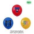 thumbnail image 2 of 9 unidades de suministros de decoración de cumpleaños de Poppy's Playtime, globos de látex de 12 pulgadas Sincero Electrónica, 2 of 5