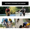 thumbnail image 5 of Cycling Jersey for Men Full Zipper Mountain Bicycle Shirts Biking Clothing Gray Yellow XXXL, 5 of 6