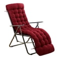 thumbnail image 1 of Cojín para Tumbona Exterior ERWUDEling Impermeable Rojo Vino, 1 of 7
