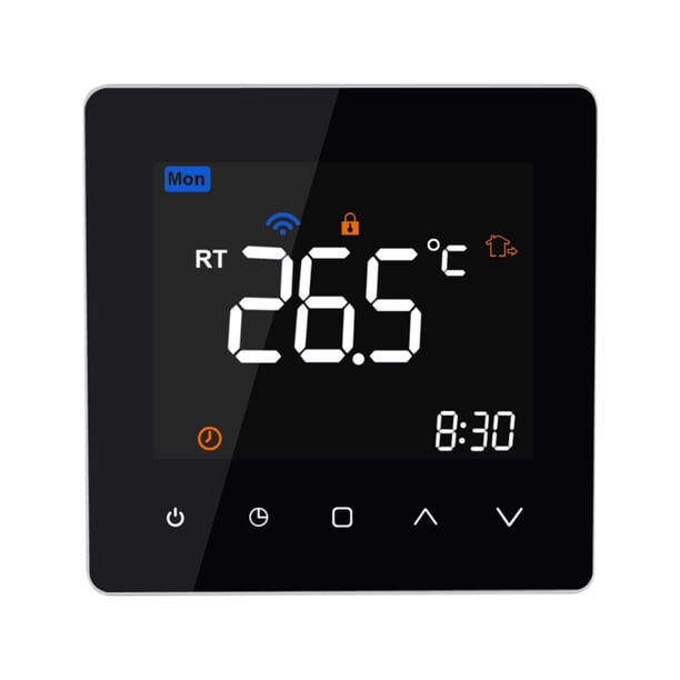 Termostato Termostato inteligente Wi-Fi Controlador de temperatura digital de 16 A para calefacción de piso eléctrica Aplicación Control remoto Control de voz Termostatos programables semana 1 1