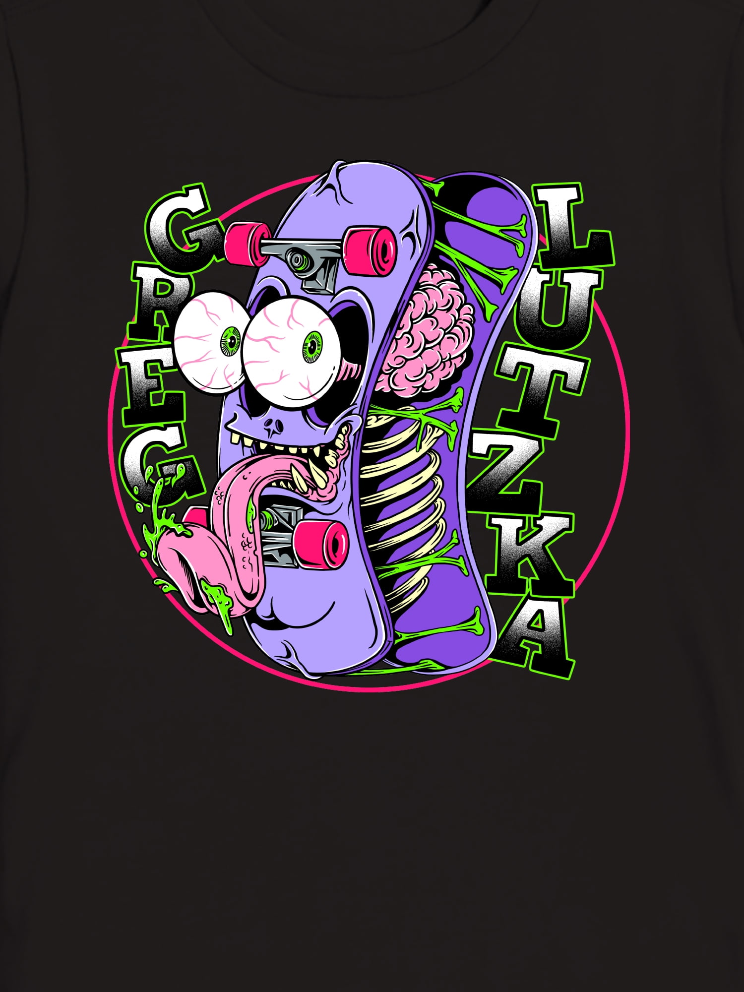 Greg Lutzka, Monster Skate Boys Tee, Sizes XS-XXL