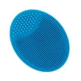 thumbnail image 1 of Linyer Face Scrubber Household Silicone Facial Cleaning Brush Personal Care Wash Pad Washing Tools Skin Scrubbers for Home Blue, 1 of 5