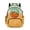 Orange and Green - Ice Cream Basketball, variant on DISNIMO 3D Soccer Ball Print Kids Backpack for Boys 17 Inch Lightweight School Bookbag with Adjustable Straps Large Capacity Backpack for Primary Middle Students, Back to School Supplies