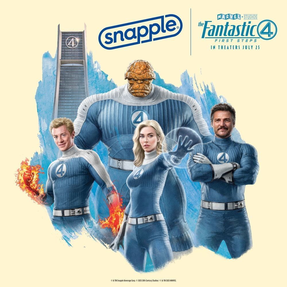 Snapple Peach Tea Zero Sugar The Fantastic Four: First Steps Limited Edition Juice Drink Bottle 64 fl oz - Pack of 3