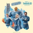 thumbnail image 2 of Snapple Peach Tea The Fantastic Four: First Steps Limited Edition Juice Drink Bottle 16 fl oz - Pack of 1, 2 of 4