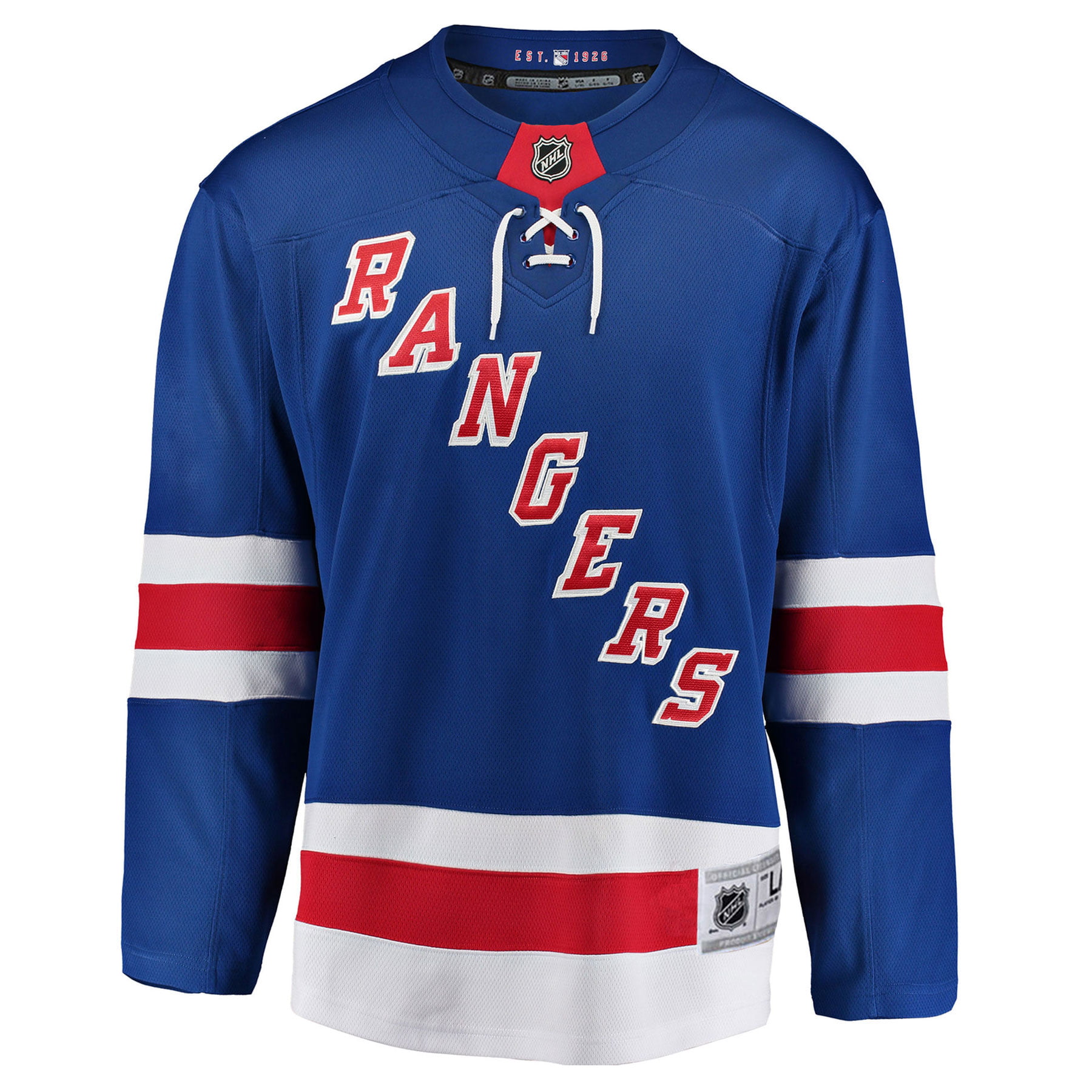 rangers ice hockey jersey