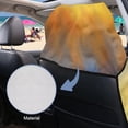 thumbnail image 6 of Xixirimido Car Seat Cover Front Seat Sweat Towel Bucket Seat Covers for Cars SUV Trucks for Gym Workout Running Swimming Beach Hiking, White Horse Vibrant Floral, 6 of 8