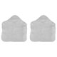 thumbnail image 1 of 10 Packs Steam Mop Microfiber Cloth Pad for H2O Triple-cornered Mop, 1 of 5