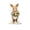 A0276, variant on Wooowa Easter Cowboy Bunny Egg Ornament, 2D Acrylic Tabletop Decor, Festive Easter Home & Party Table Decoration Accent