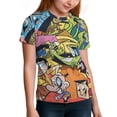 thumbnail image 6 of The Powerpuff Girls Kids Short Sleeve Tee Shirt Novelty Crewneck T-Shirts Unisex Summer Blouse Tops for Boys Girls 110CM, 6 of 8