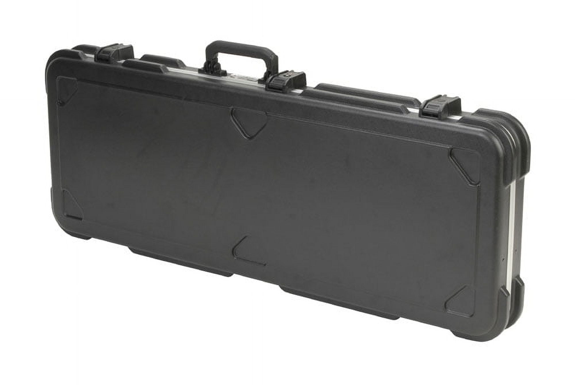 SKB Cases Molded Hardshell Case with Plush Foam Interior, TSA Latch, and Over-Molded Handle for Fender Jaguar or Fender Jazzmaster Guitar
