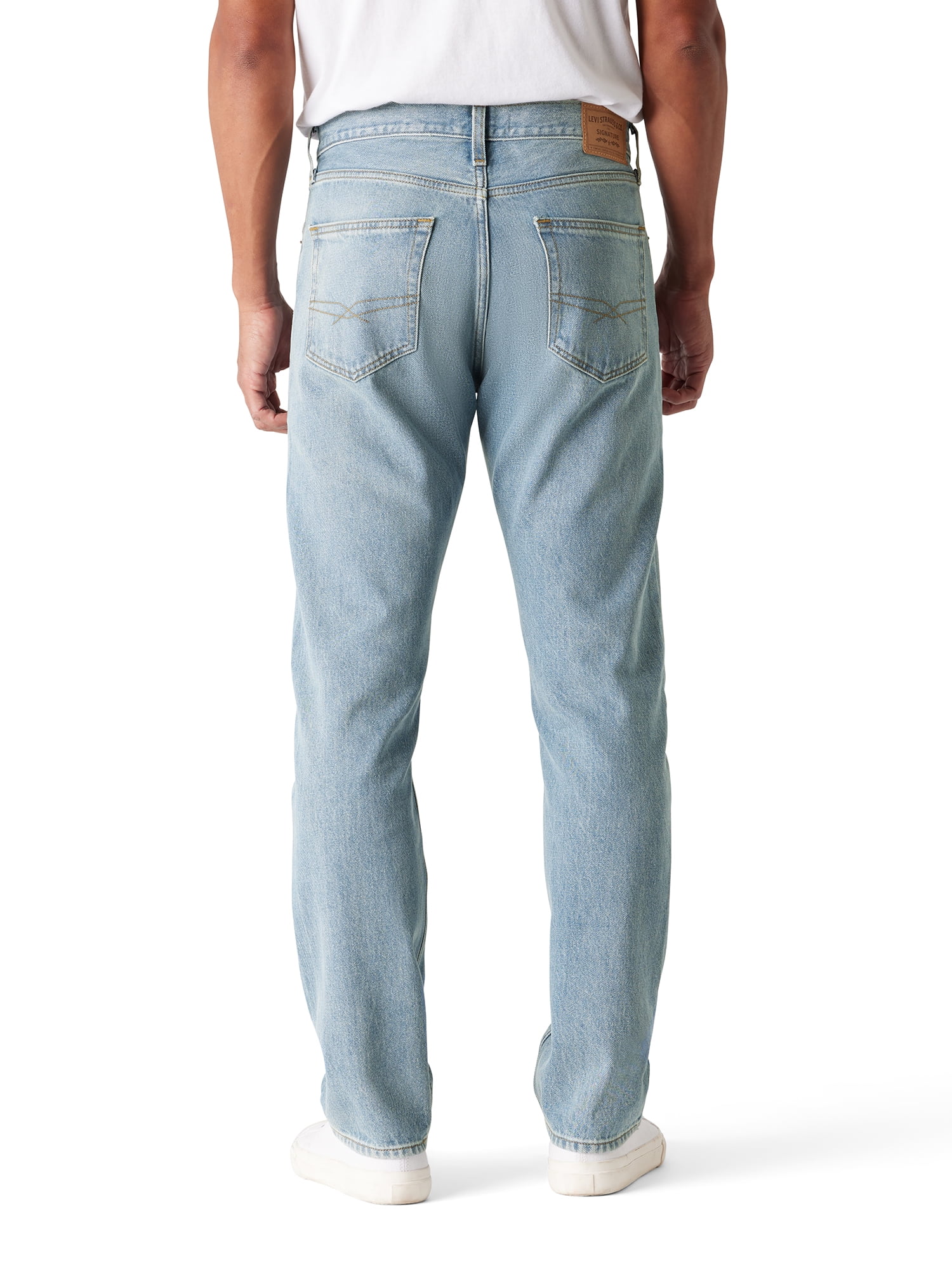 Levi Strauss Signature Men's and Big and Tall Original Straight Fit Jeans