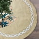 thumbnail image 1 of Falda de Árbol de Navidad Brillar 122 CM Yute Decoración, 1 of 5
