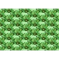 thumbnail image 1 of Ahgly Company Machine Washable Indoor Rectangle Transitional Emerald Green Area Rugs, 5' x 8', 1 of 7