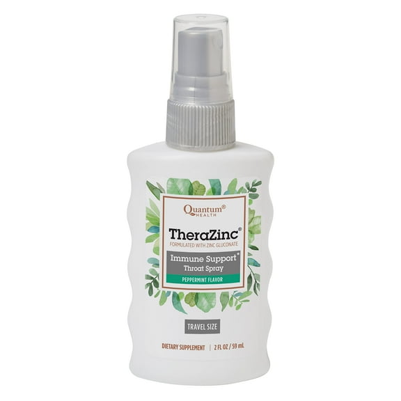 Quantum Health TheraZinc Spray, Peppermint Clove, 2 Oz