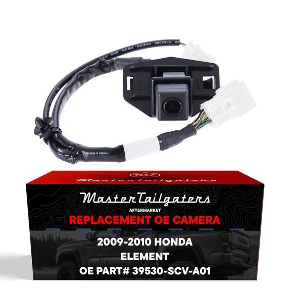 Master Tailgaters Replacement for Honda Element (2009-2010) Backup Camera OE Part # 39530-SCV-A01