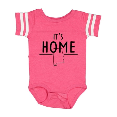 

Inktastic It s Home- Alabama State Outline Gift Baby Boy or Baby Girl Bodysuit