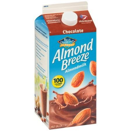 Almond Breeze Chocolate Almond Milk, Half Gallon - Walmart.com