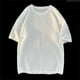 thumbnail image 1 of Camisa Elvqul de Hombre Algodón Stretch Playa Blanco de Color Sólido Manga Corta Cuello Redondo Deportivas, 1 of 5