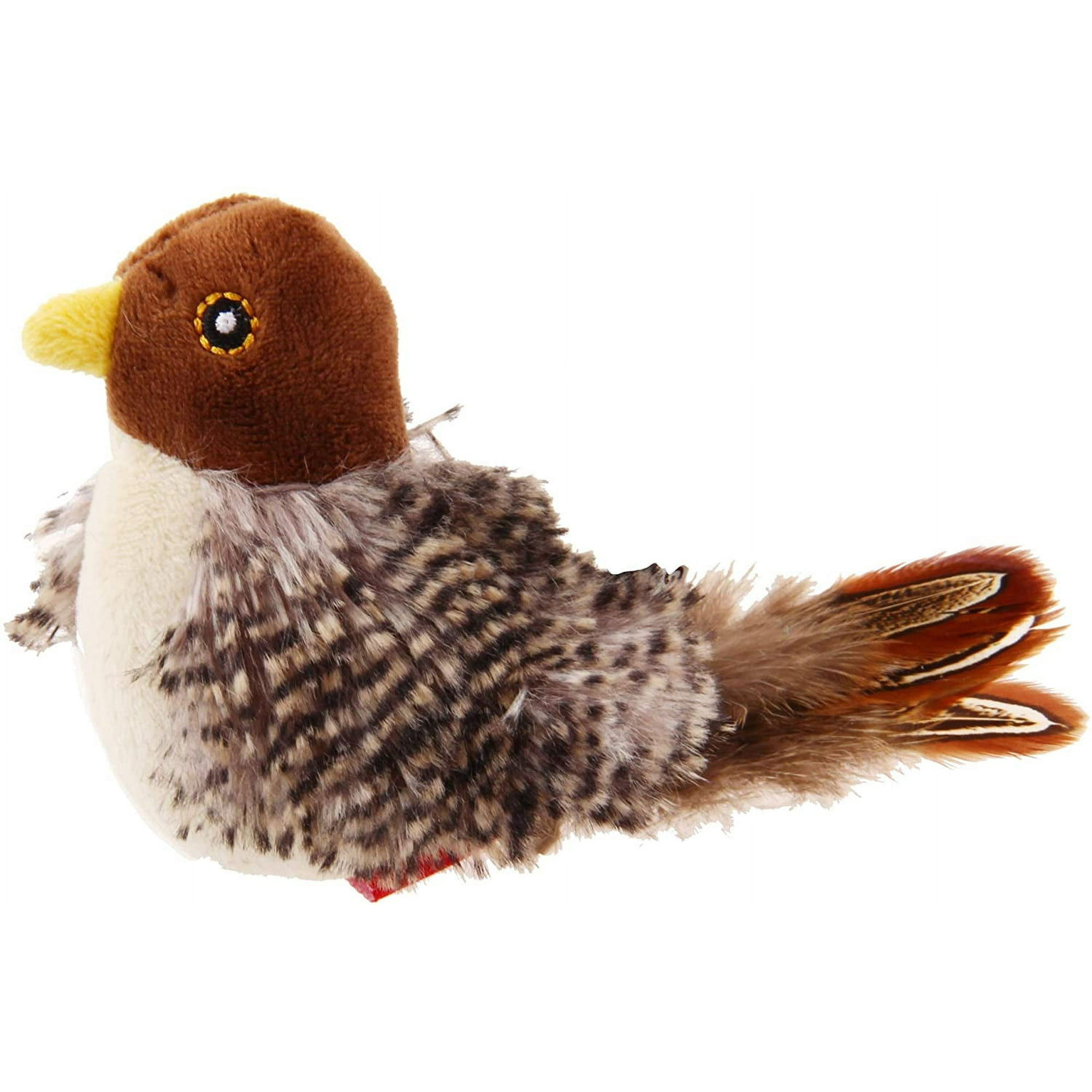 GiGwi Melody Chaser Pet Bird Interactive Cat Toy Plush Toys for Dogs and Cats Bird