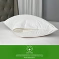 thumbnail image 3 of Mainstays Ultra Soft Cotton Zippered Pillow Protector, King, 4 Pack, 3 of 7
