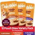 thumbnail image 3 of Hartz Delectables Non-Seafood Stew Lickable Treat For Cats Variety Pack, 3 of 7