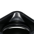 thumbnail image 4 of Unique Bargains 6 Pouces ABS Carré Raccord de Conduit Bride de Ventilation Conduit avec Vanne Noir, 4 of 5