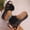 Black, variant on Avrnliq Womens Floral Wedge Slide Sandals Open Toe Slip On Comfort Casual Summer Beach Shoes Black,Size 9